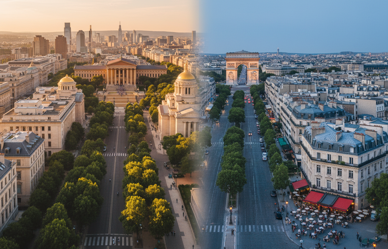 How Philadelphia’s Benjamin Franklin Parkway Compares to Champs-Élysées