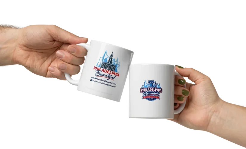 Founders Collection Philadelphia Beautiful Mug - White