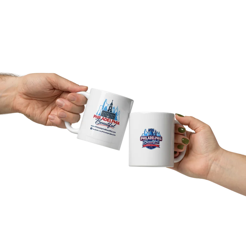 Founders Collection Philadelphia Beautiful Mug - White