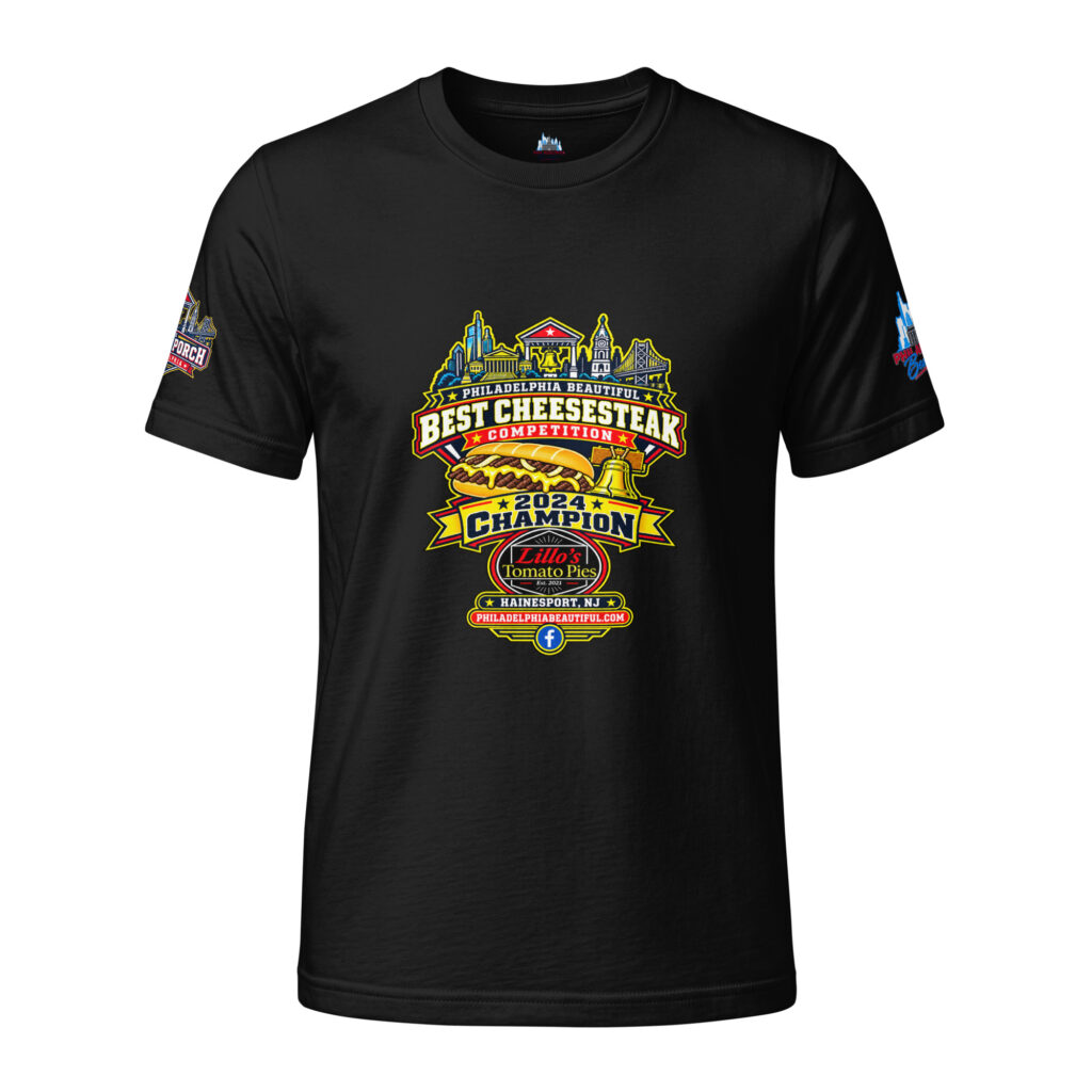 2024 Cheesesteak Champion Lillos Tomato Pies Shirt