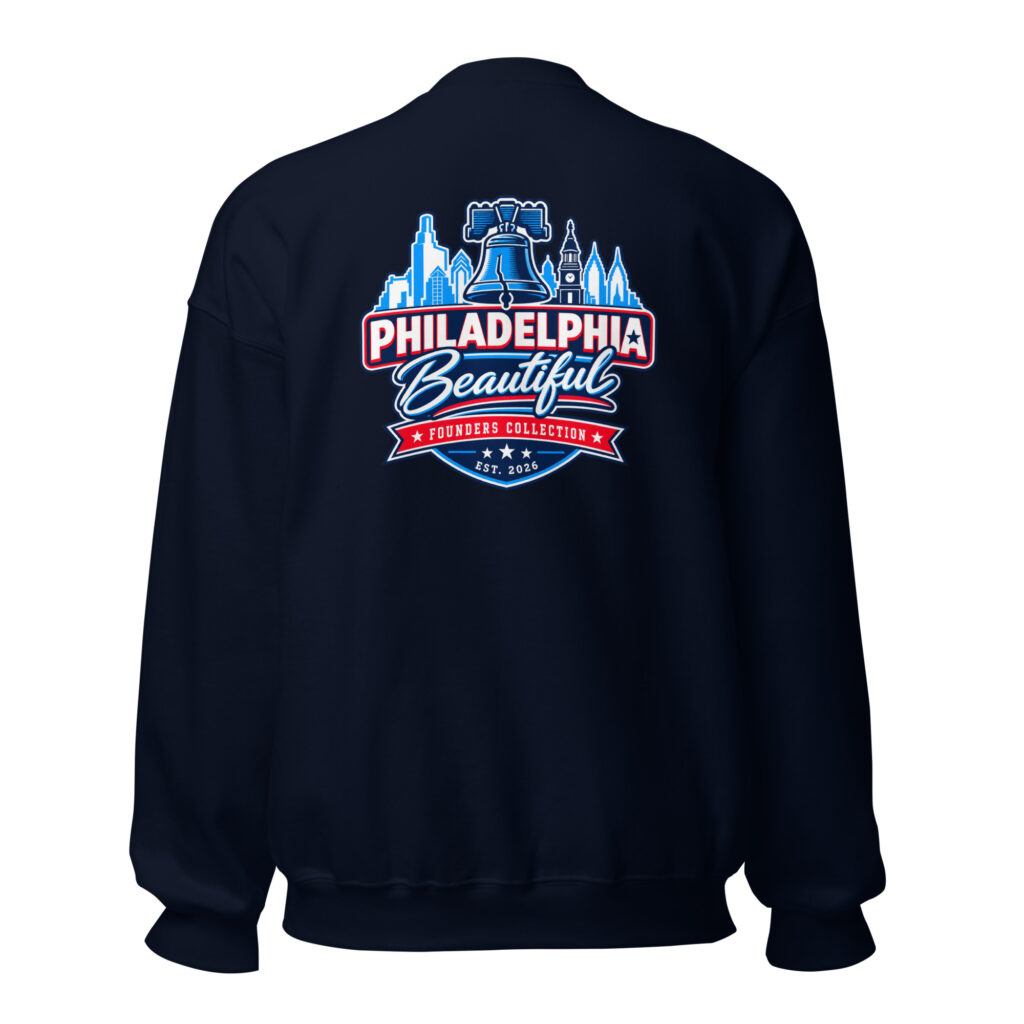 Philadelphia Beautiful Founders Collection Crewneck Sweatshirt